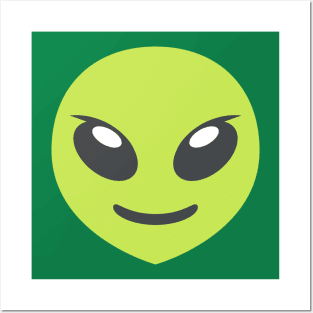 Eclectic Warrior Green Alien Posters and Art